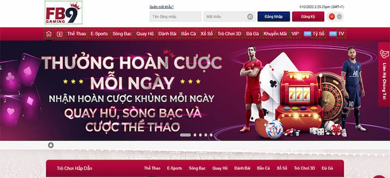 Nhà Cái FB9 - Top 5 Casino Online Không Nên Bỏ Lỡ Tại Việt Nam
